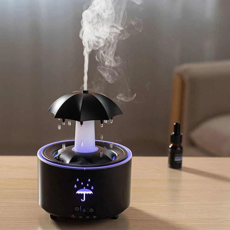UFO Umbrella Essential Oils Diffuser Humidifier Night Lights
