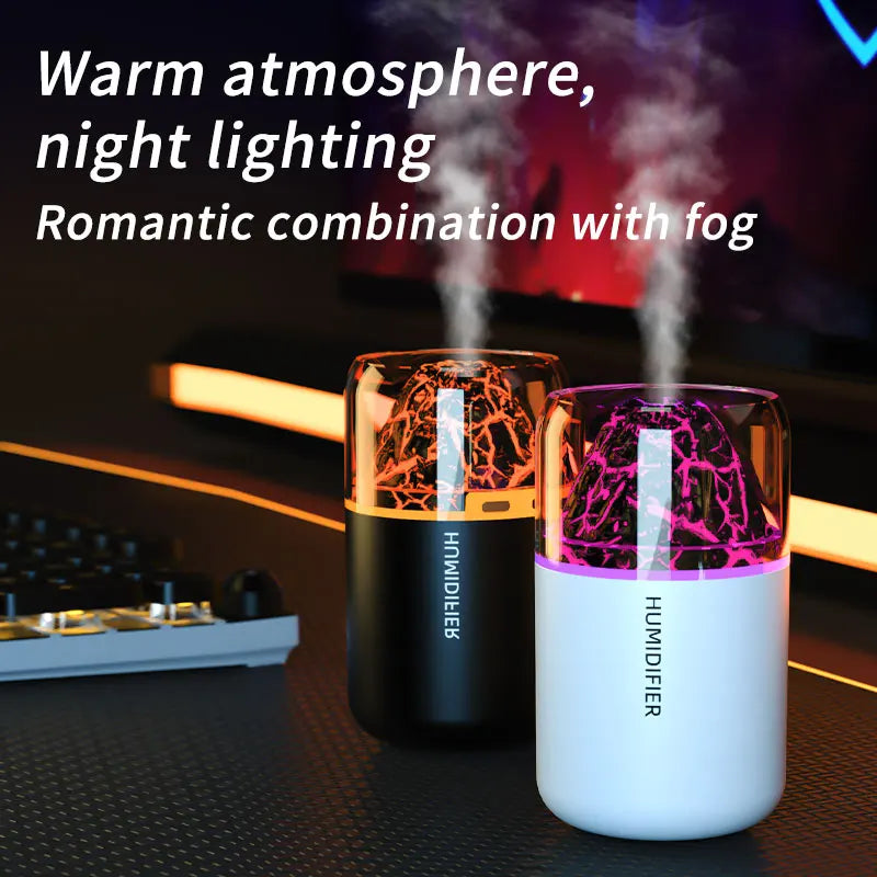 Crystal Flame Aroma Humidifier diffuser