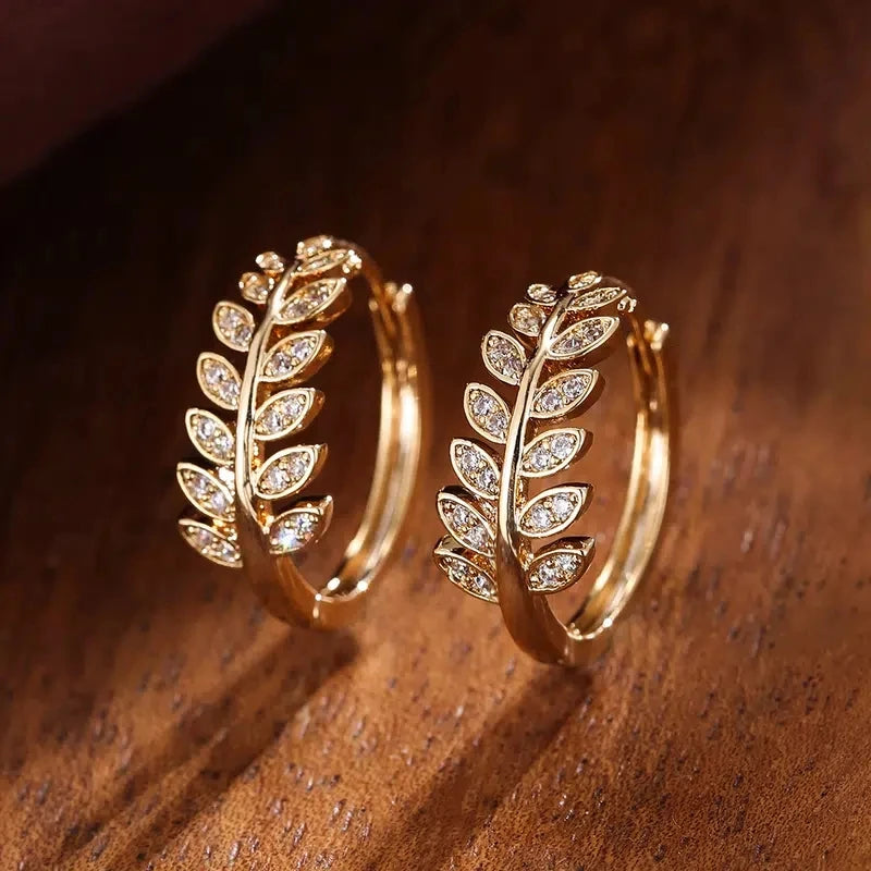 Elegant Leaf Earrings