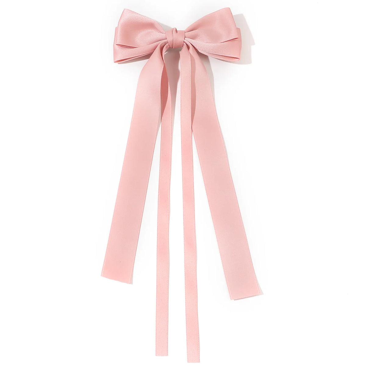 Elegant Satin Ribbon Hair Bow Clip
