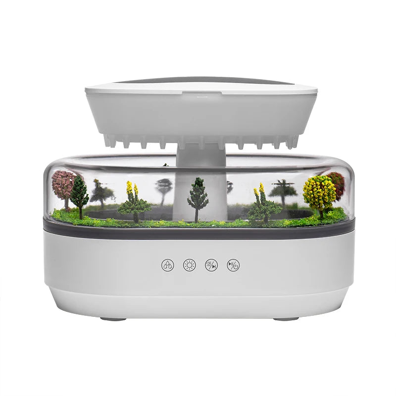 Aroma Humidifier Raindrop Air Humidifier Colorful Light
