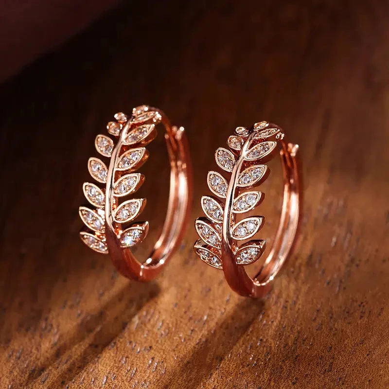 Elegant Leaf Earrings