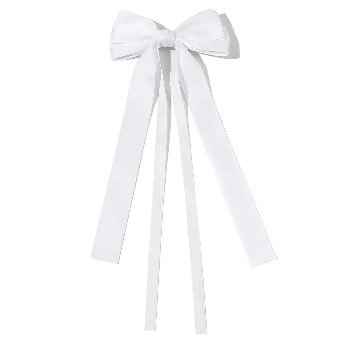 Elegant Satin Ribbon Hair Bow Clip