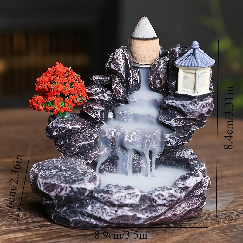 Waterfall Backflow Incense Hold