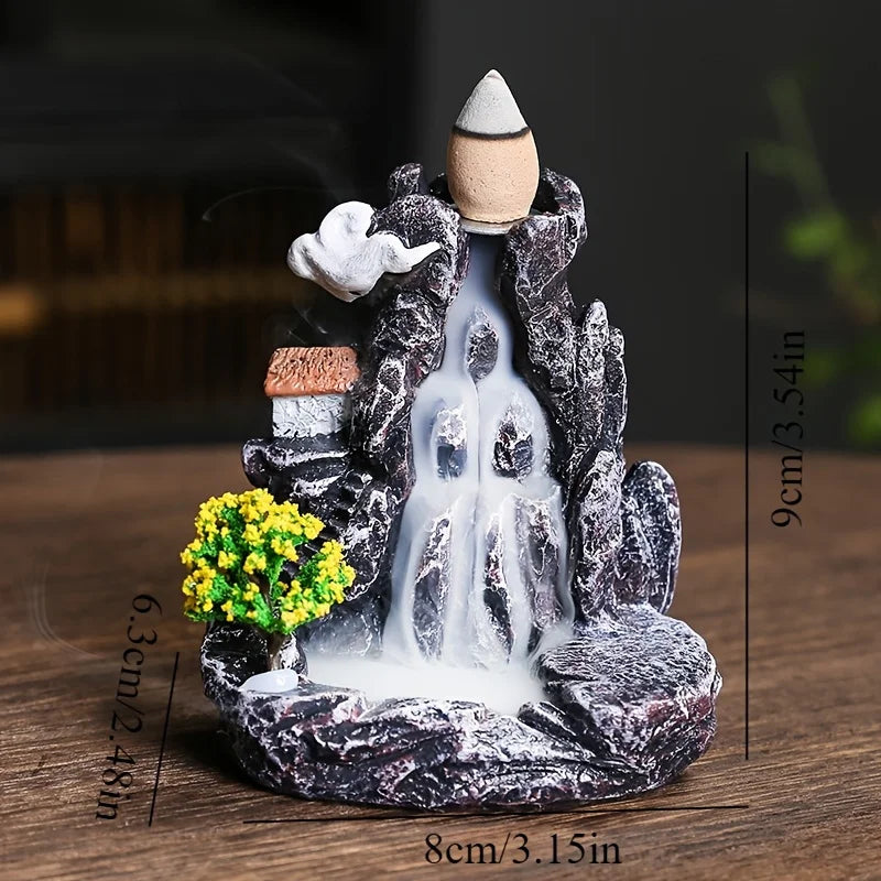 Waterfall Backflow Incense Hold