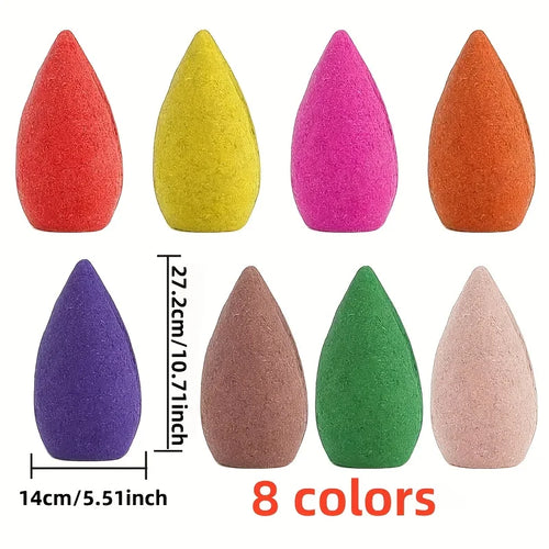 9Pack Colorful Aromatherapy Incense Sticks