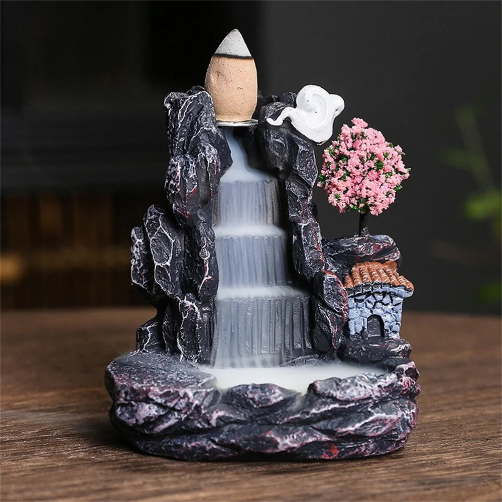 Waterfall Backflow Incense Hold