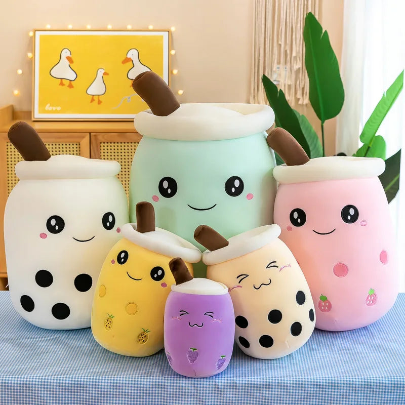 Cute Stuffed Boba Plush Pillow 24CM
