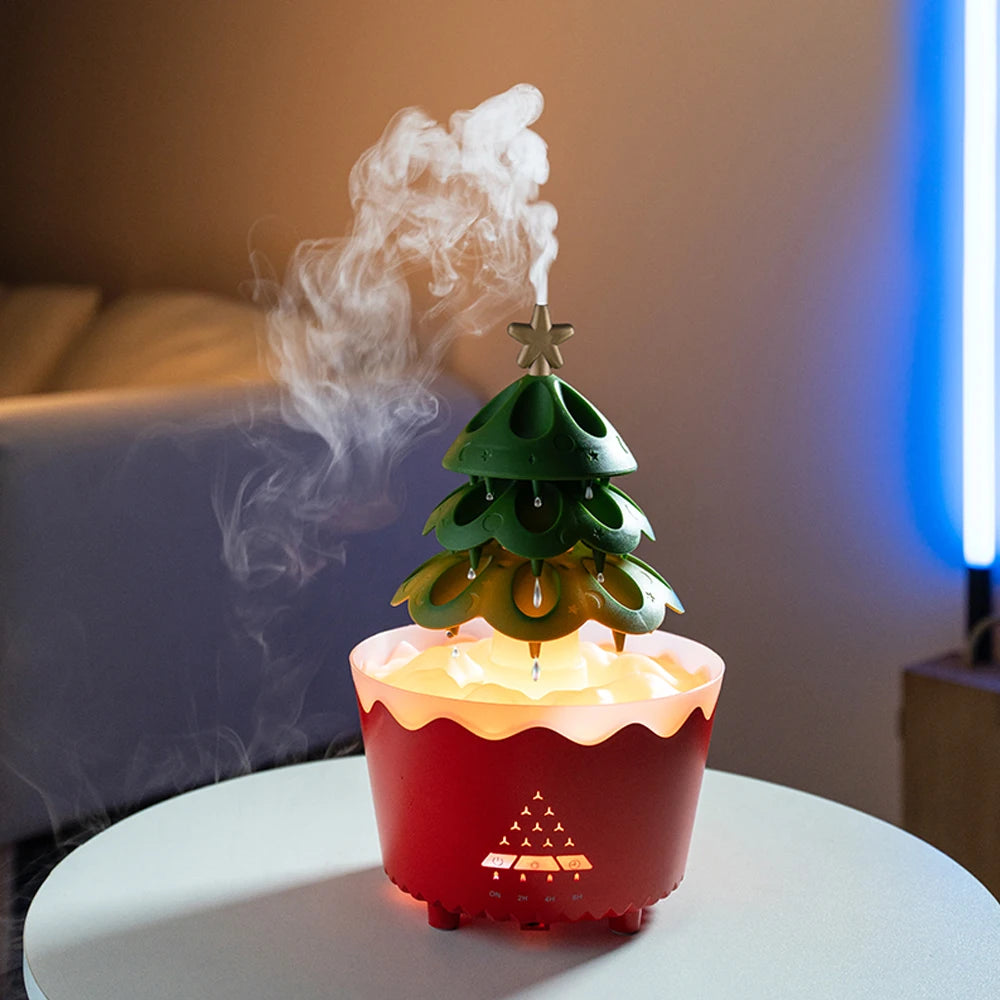 UFO Umbrella Essential Oils Diffuser Humidifier Night Lights