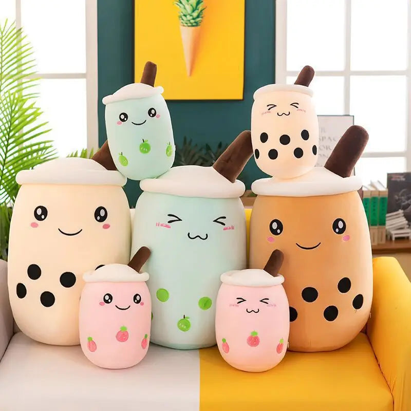 Cute Stuffed Boba Plush Pillow 24CM