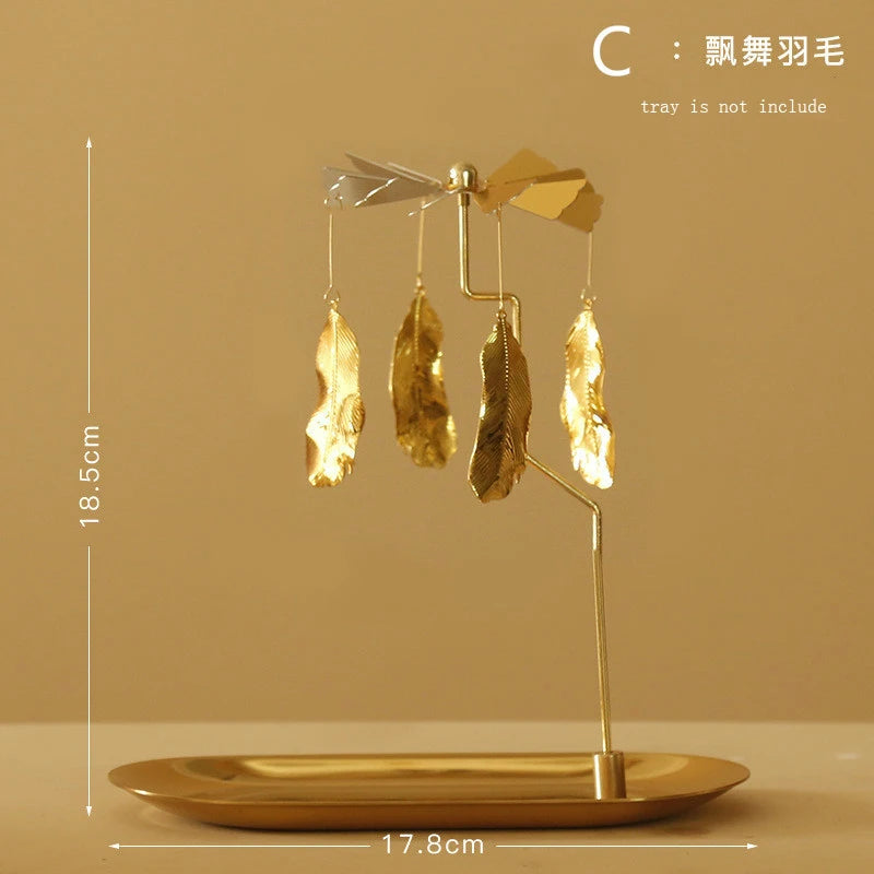 Rotating Candle Carousel Holder