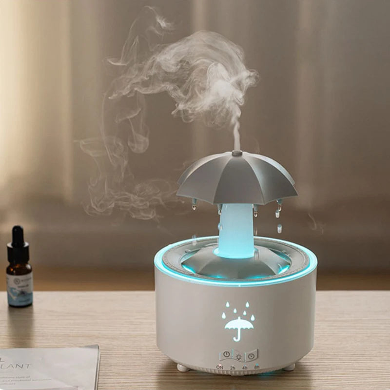UFO Umbrella Essential Oils Diffuser Humidifier Night Lights