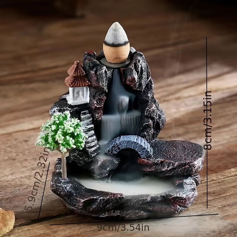 Waterfall Backflow Incense Hold
