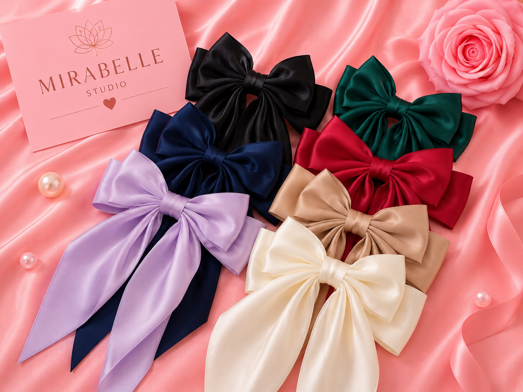 Satin Princess Hair Bow