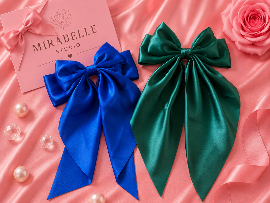 Satin Princess Hair Bow