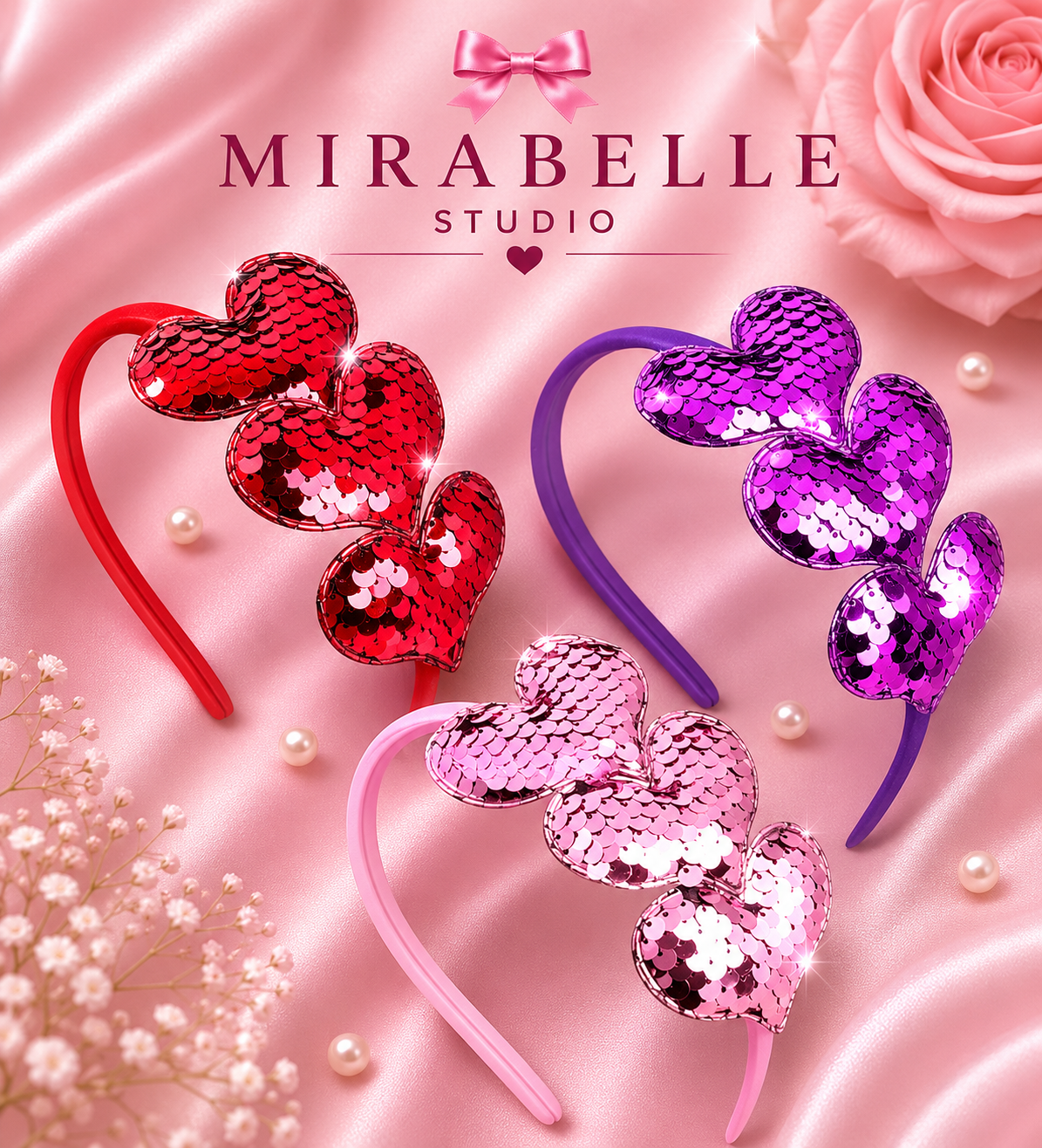Princess Heart Headband