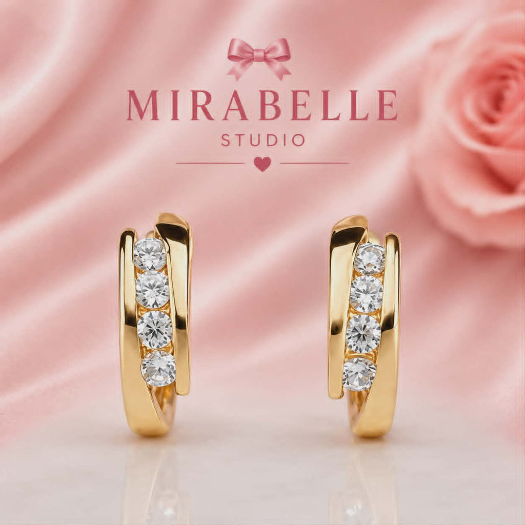Aurelia Crystal Earrings