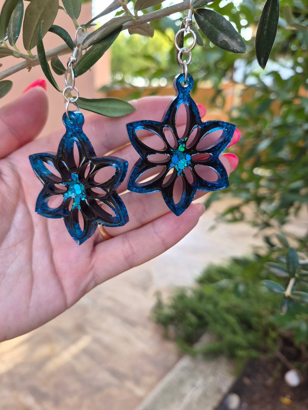 Midnight Bloom Earrings