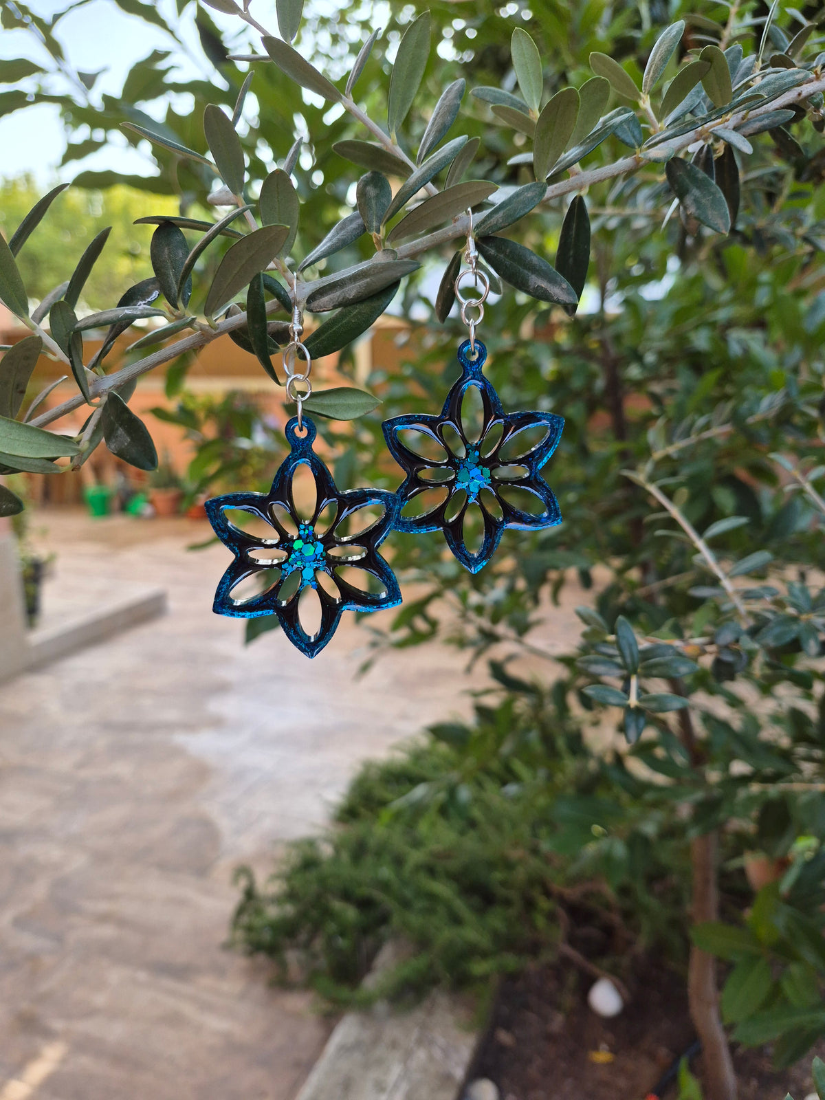 Midnight Bloom Earrings